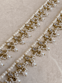 Peal and Clear Anklets - SOKORA JEWELSPeal and Clear Anklets