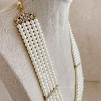 Pearl Bead Mens Mala - SOKORA JEWELSPearl Bead Mens Mala