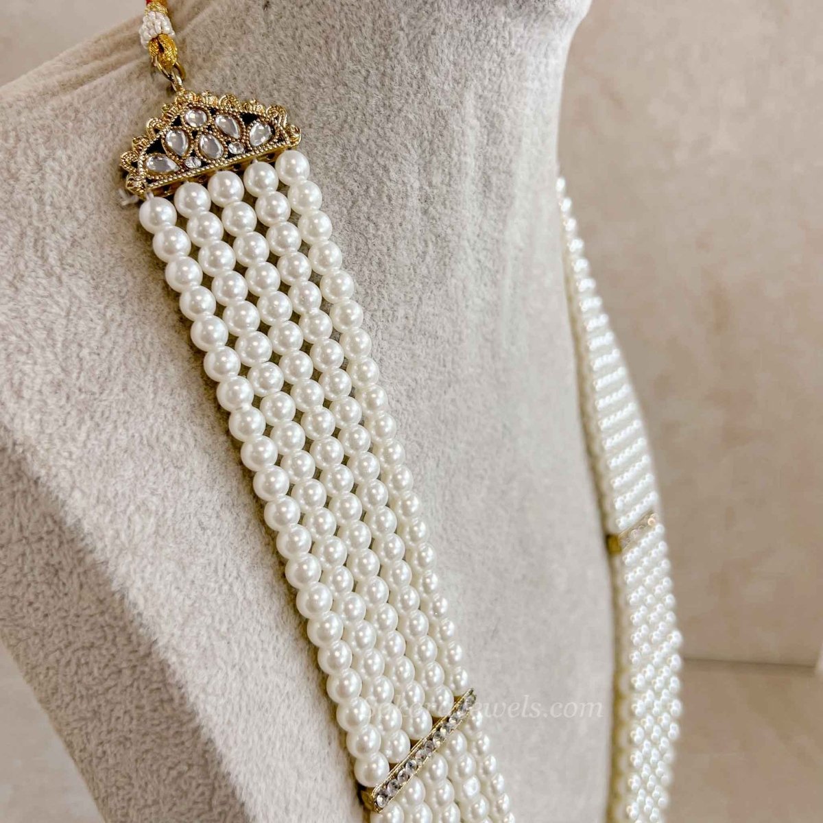 Pearl Bead Mens Mala - SOKORA JEWELSPearl Bead Mens Mala