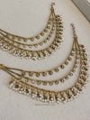 Pearl & Crystal Earring chains (Sahara) - SOKORA JEWELSPearl & Crystal Earring chains (Sahara)EARRINGS