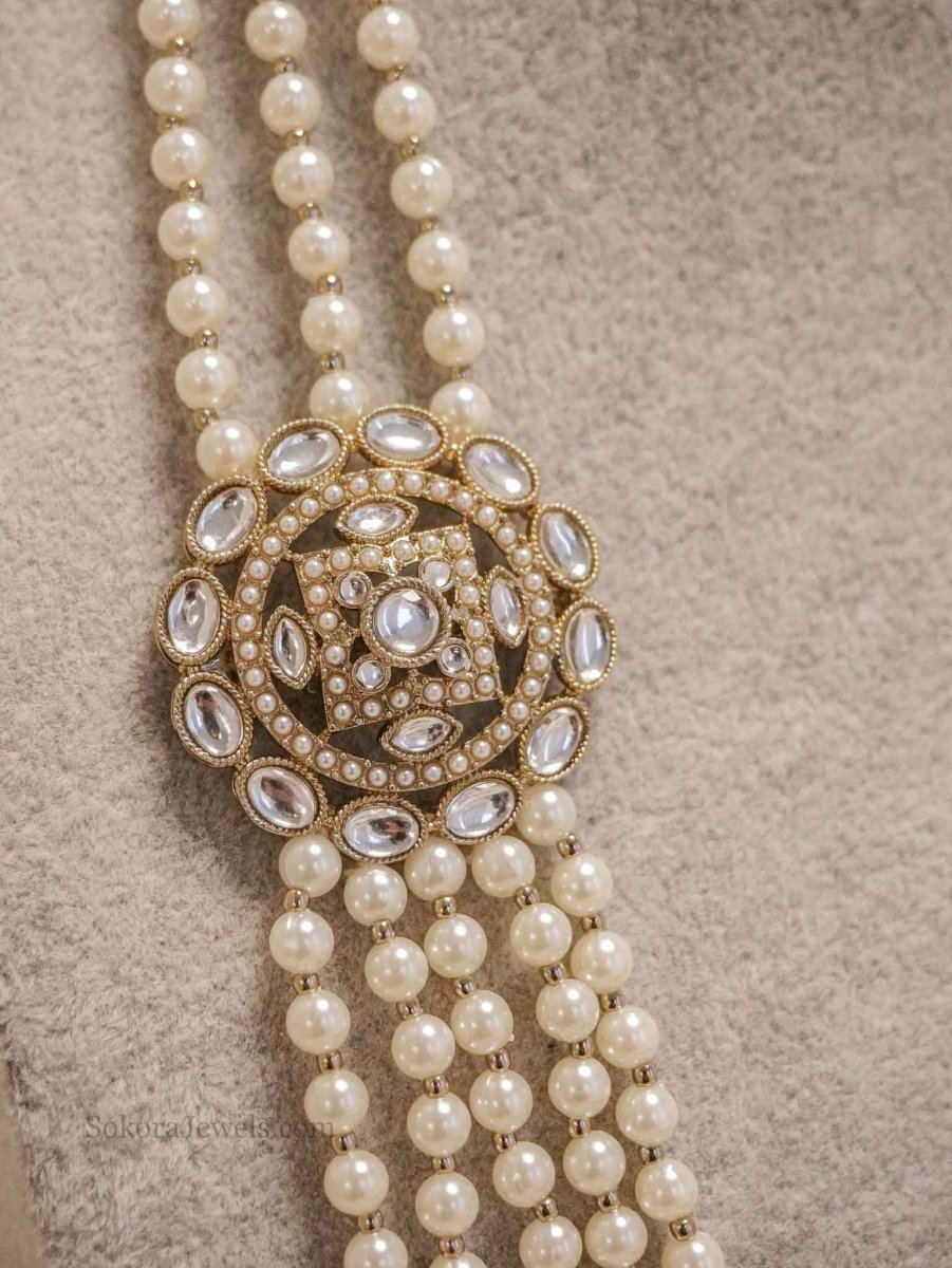 Pearl Mens Mala - SOKORA JEWELSPearl Mens Mala