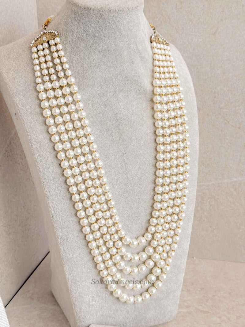 Pearl Mens Mala - SOKORA JEWELSPearl Mens Mala