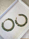 Pearly Champagne Anklets - Green - SOKORA JEWELSPearly Champagne Anklets - Green