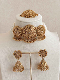 Pearly Mandala Choker set - SOKORA JEWELSPearly Mandala Choker setNECKLACE SETS