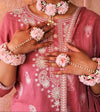 Pink Blossom Floral Hand Pieces - SOKORA JEWELSPink Blossom Floral Hand Pieces