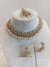 Preasha Golden Necklace Sets - SOKORA JEWELSPreasha Golden Necklace Sets