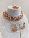Preasha Golden Necklace Sets - SOKORA JEWELSPreasha Golden Necklace Sets