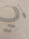 Preeti Silver Set - SOKORA JEWELSPreeti Silver SetNECKLACE SETS