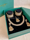 Pritam Gift Box Set - Clear - SOKORA JEWELSPritam Gift Box Set - ClearNECKLACE SETS