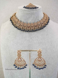 Priyansha Golden Necklace sets - SOKORA JEWELSPriyansha Golden Necklace sets