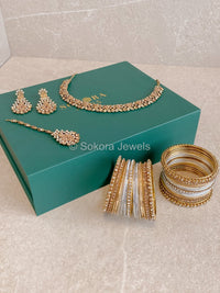 Rabinder Box Set - Gold & Clear - SOKORA JEWELSRabinder Box Set - Gold & Clear