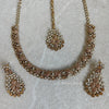 Rabinder Necklace set - Golden - SOKORA JEWELSRabinder Necklace set - Golden