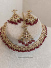 Rehana Golden Necklace Sets - SOKORA JEWELSRehana Golden Necklace Sets