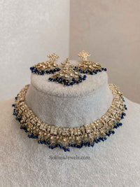 Rehana Golden Necklace Sets - SOKORA JEWELSRehana Golden Necklace Sets