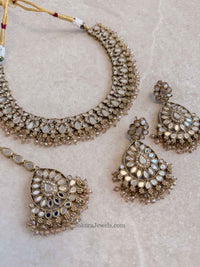 Rema Mirrored Necklace set - SOKORA JEWELSRema Mirrored Necklace setNECKLACE SETS