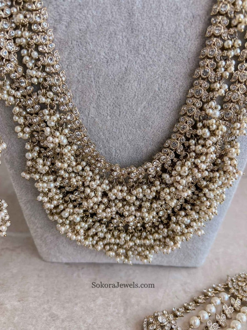 Reshma Full Bridal set - SOKORA JEWELSReshma Full Bridal set