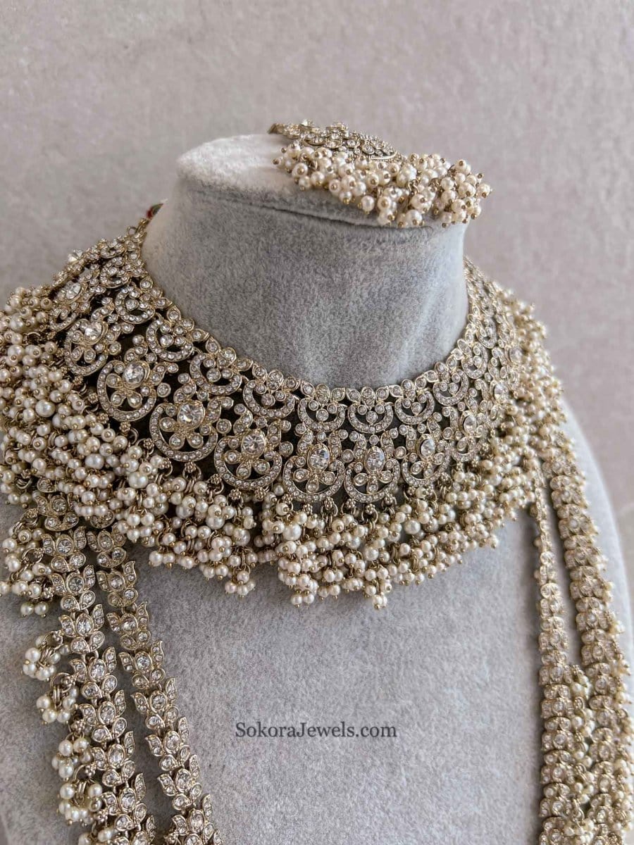 Reshma Full Bridal set - SOKORA JEWELSReshma Full Bridal set