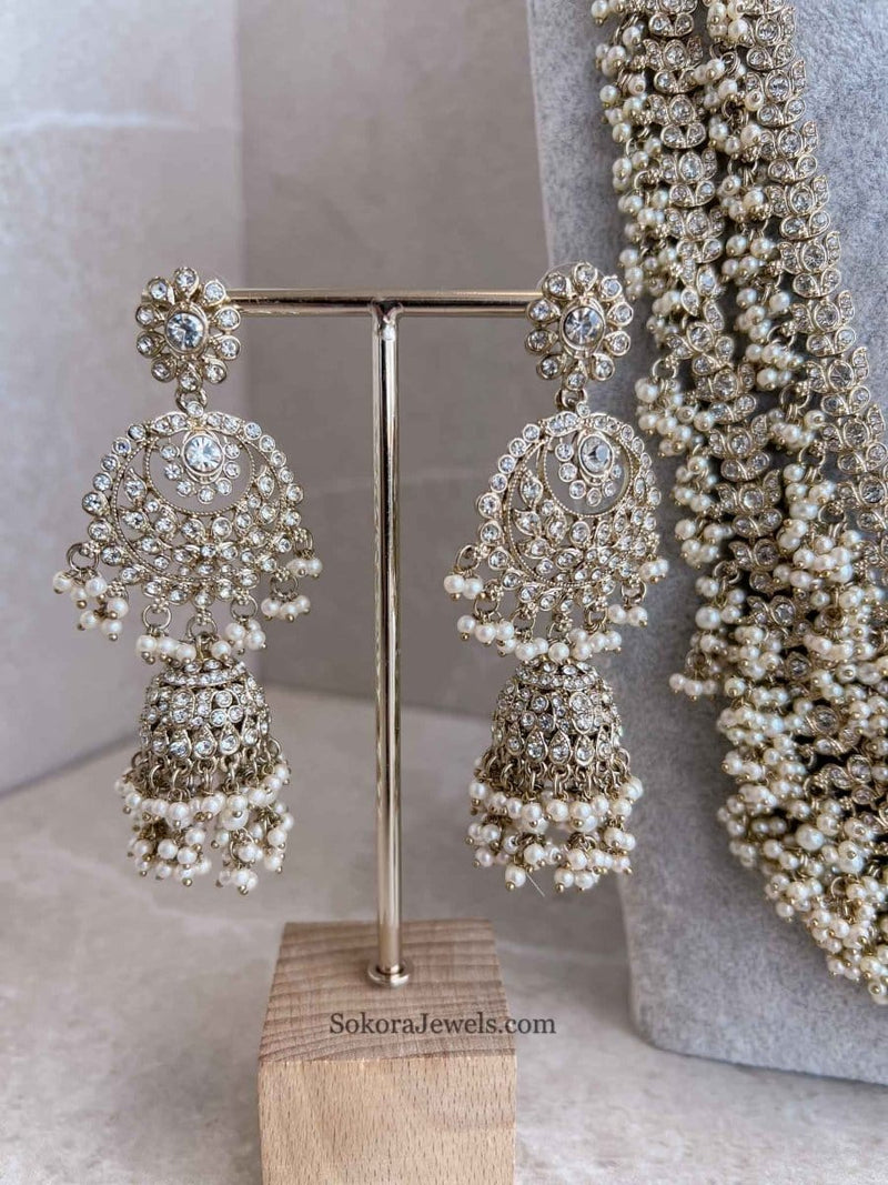 Reshma Full Bridal set - SOKORA JEWELSReshma Full Bridal set