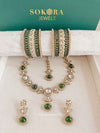 Rhea Gift Box Set - Green - SOKORA JEWELSRhea Gift Box Set - GreenNECKLACE SETS