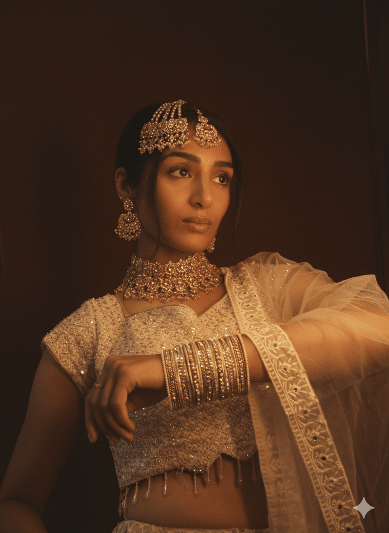 Rima Bridal Set - Golden - SOKORA JEWELSRima Bridal Set - Goldennecklace sets