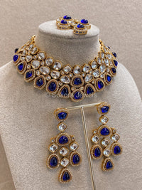 Rita Faux Kundan Set in 13 Colours - SOKORA JEWELSRita Faux Kundan Set in 13 ColoursNECKLACE SETS