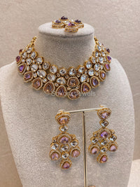 Rita Faux Kundan Set in 13 Colours - SOKORA JEWELSRita Faux Kundan Set in 13 ColoursNECKLACE SETS