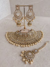 Riya Bridal set - Golden - SOKORA JEWELSRiya Bridal set - Golden