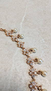 Rose Gold Mathapatti - SOKORA JEWELSRose Gold Mathapatti