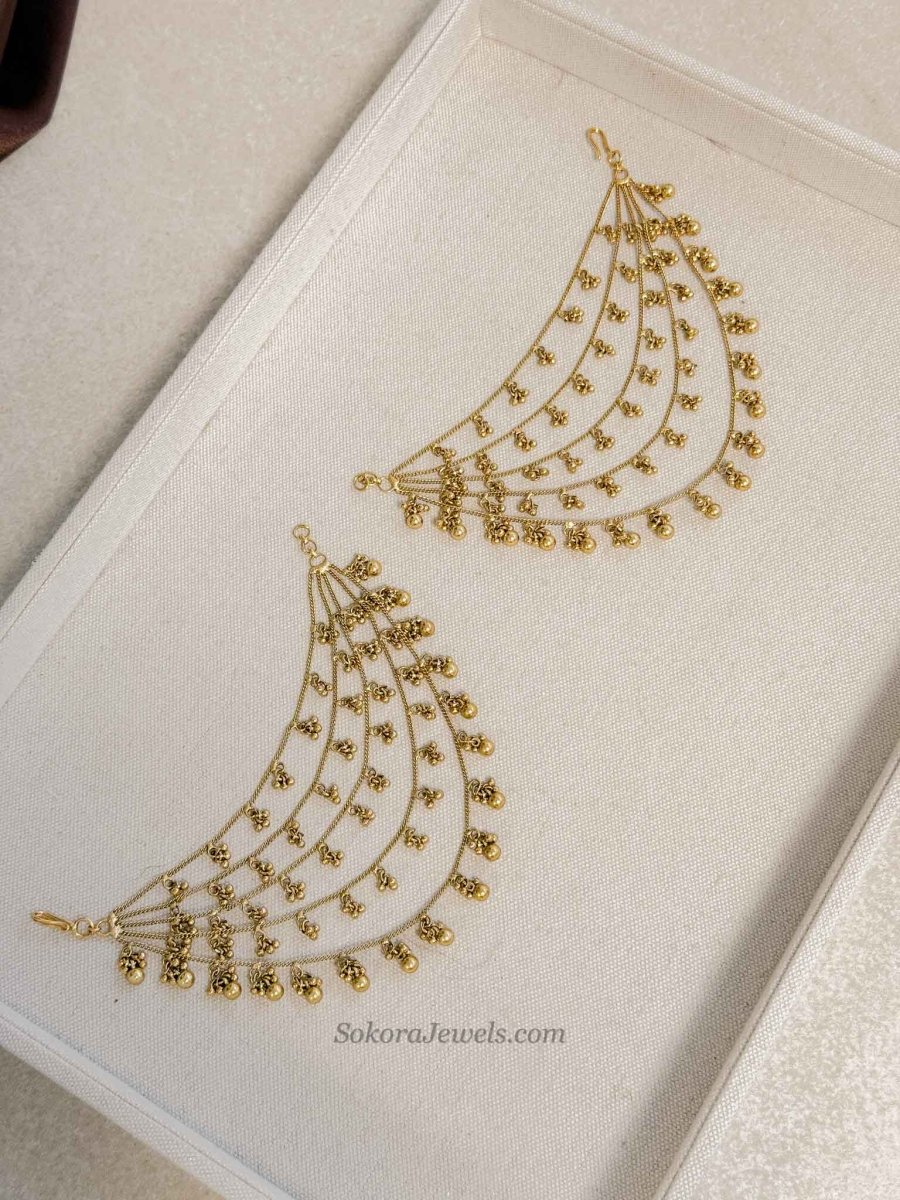 Royal Cascade Sahara Earring chains - SOKORA JEWELSRoyal Cascade Sahara Earring chainsEARRINGS