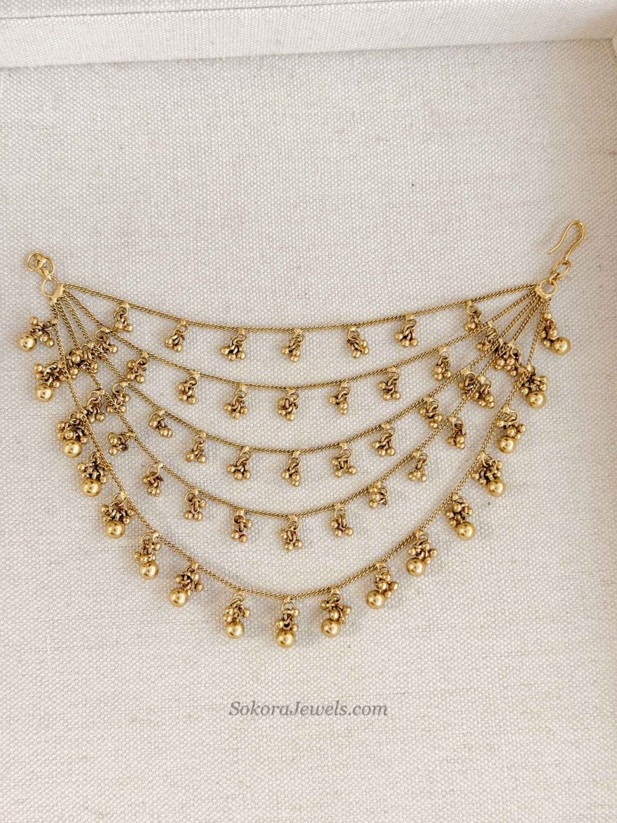 Royal Cascade Sahara Earring chains - SOKORA JEWELSRoyal Cascade Sahara Earring chainsEARRINGS