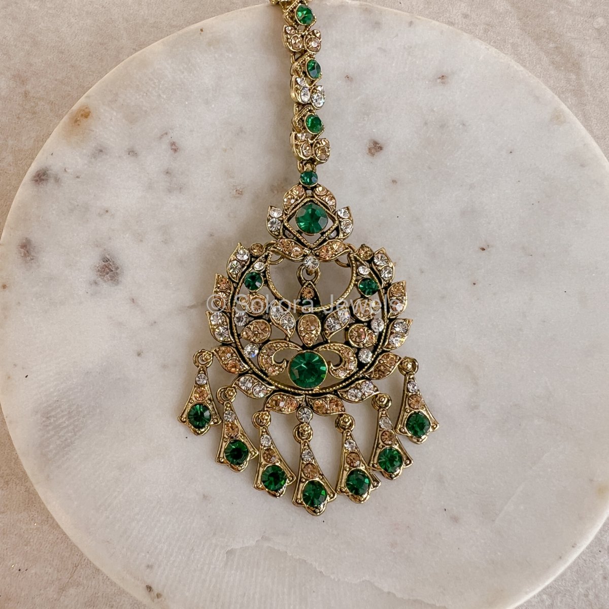 Rubina Tikka - Green - SOKORA JEWELSRubina Tikka - Green