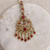 Rubina Tikka - Maroon - SOKORA JEWELSRubina Tikka - Maroon