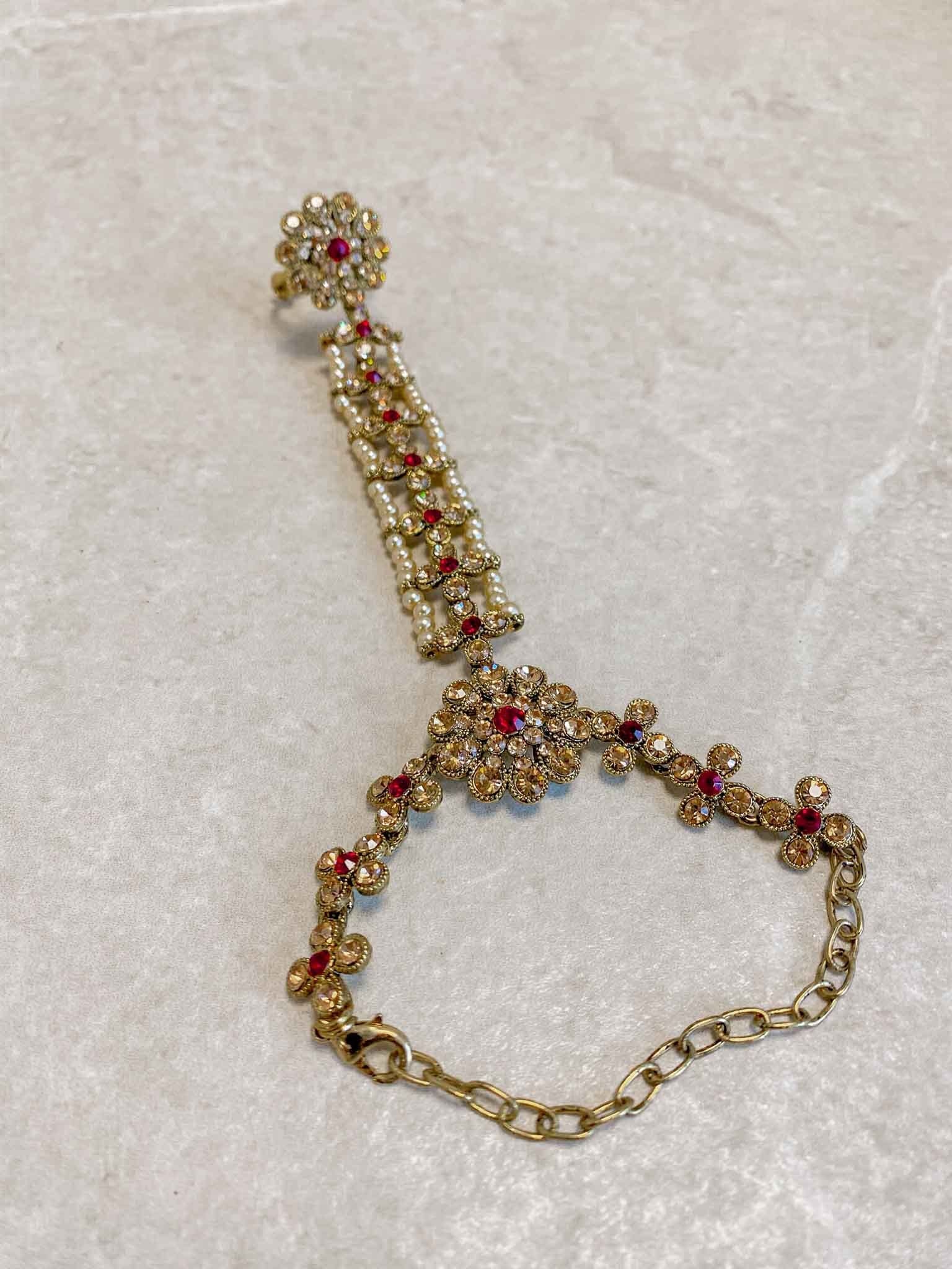 Hand Harness -  Maroon