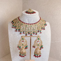 Saba Bridal Necklace set - SOKORA JEWELSSaba Bridal Necklace set