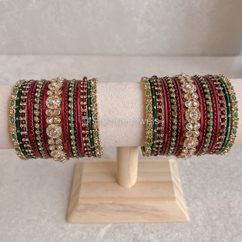 Saba Midi Bangle Set - SOKORA JEWELSSaba Midi Bangle SetBANGLES