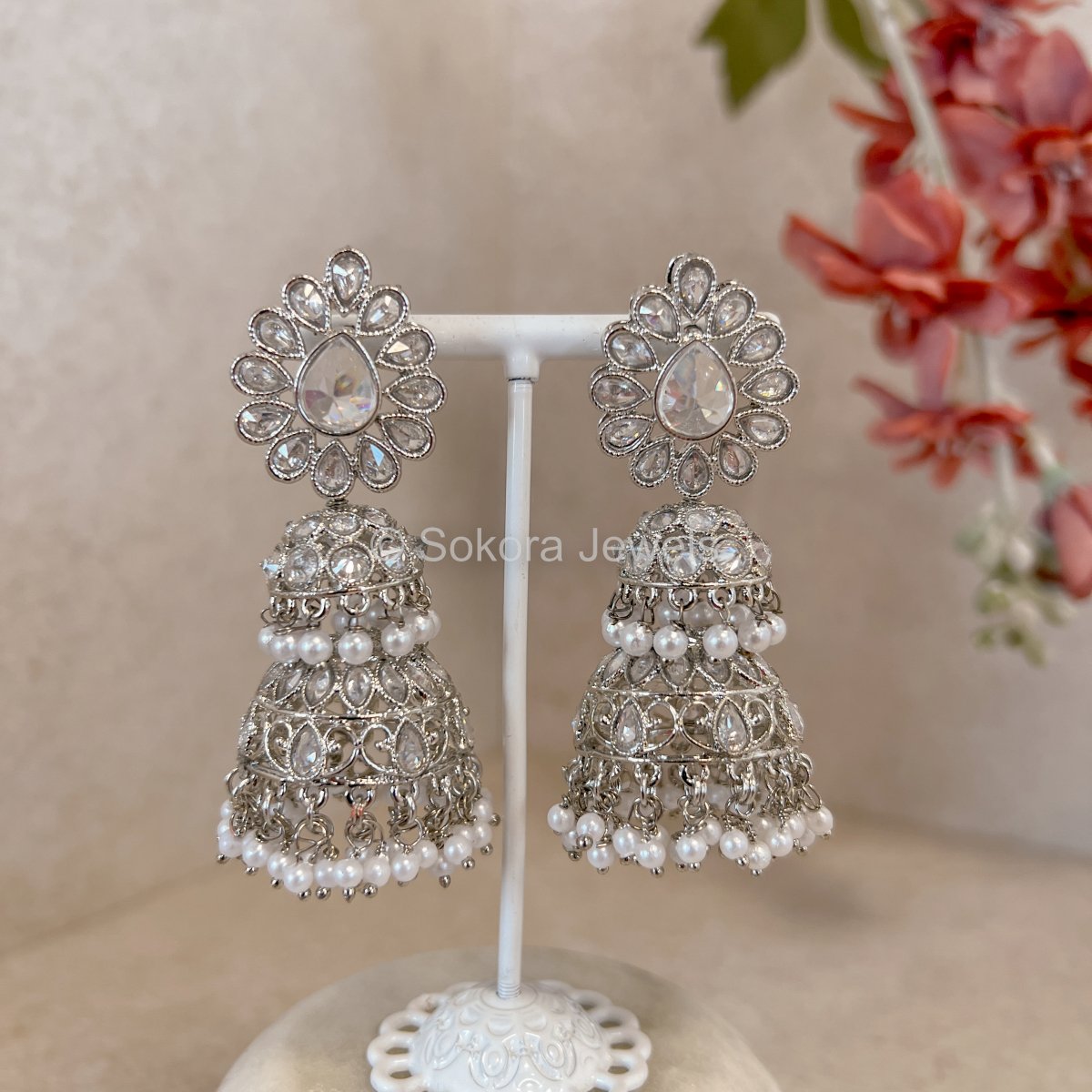 Sabina Earrings - Silver - SOKORA JEWELSSabina Earrings - Silver