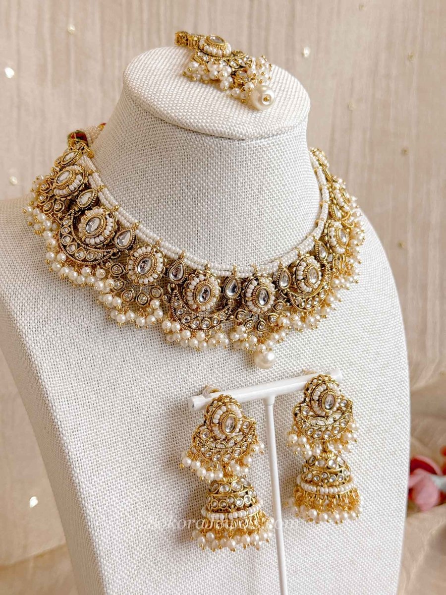 Sabrina Faux Kundan Sets - SOKORA JEWELSSabrina Faux Kundan SetsNECKLACE SETS