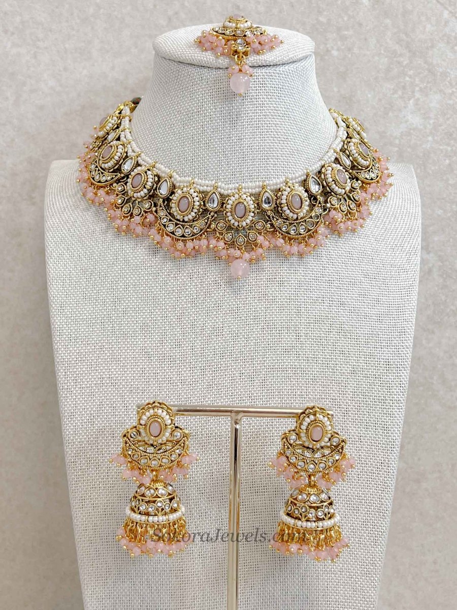 Sabrina Faux Kundan Sets - SOKORA JEWELSSabrina Faux Kundan SetsNECKLACE SETS