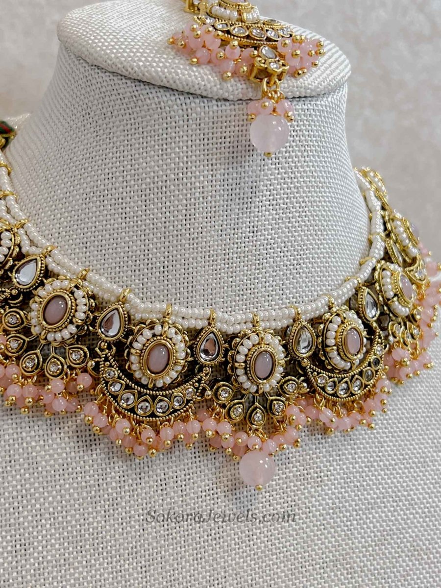 Sabrina Faux Kundan Sets - SOKORA JEWELSSabrina Faux Kundan SetsNECKLACE SETS