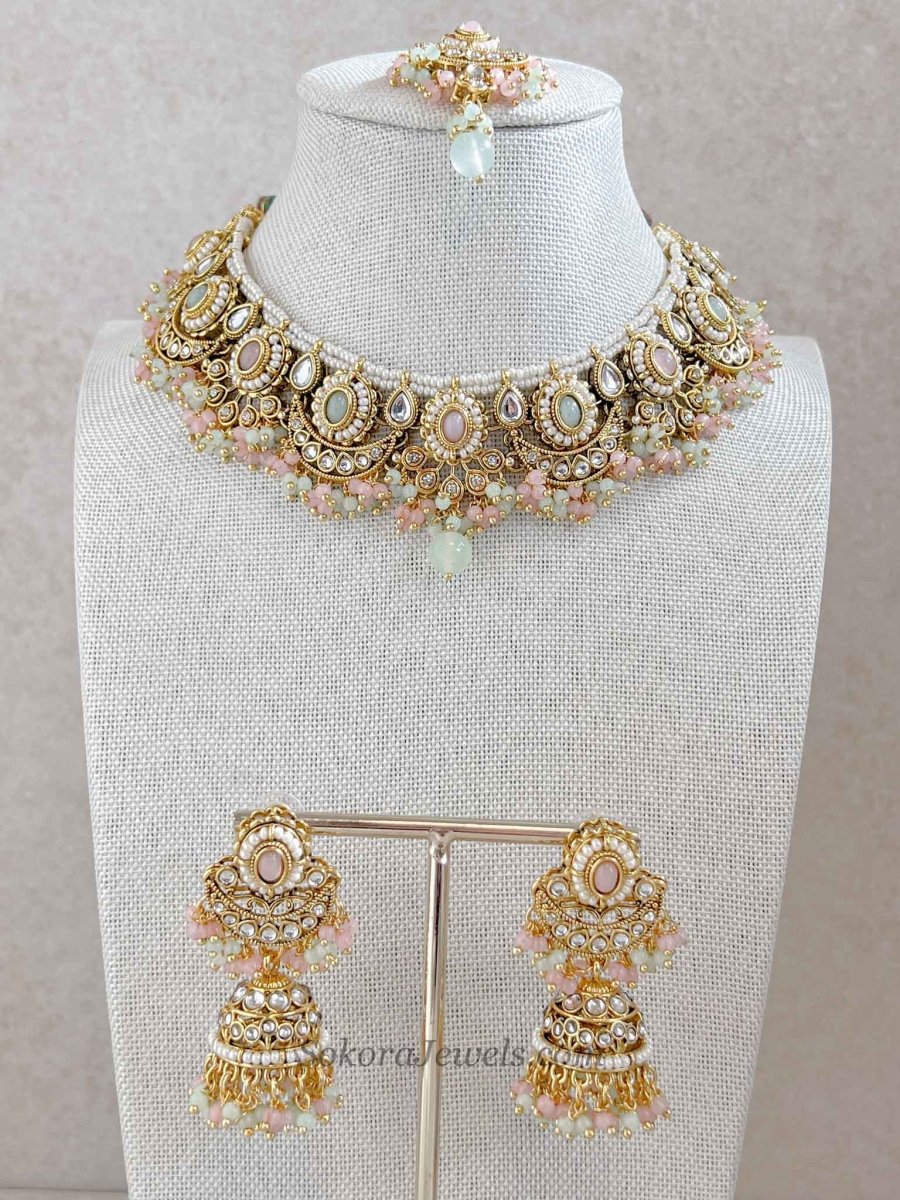 Sabrina Faux Kundan Sets - SOKORA JEWELSSabrina Faux Kundan SetsNECKLACE SETS
