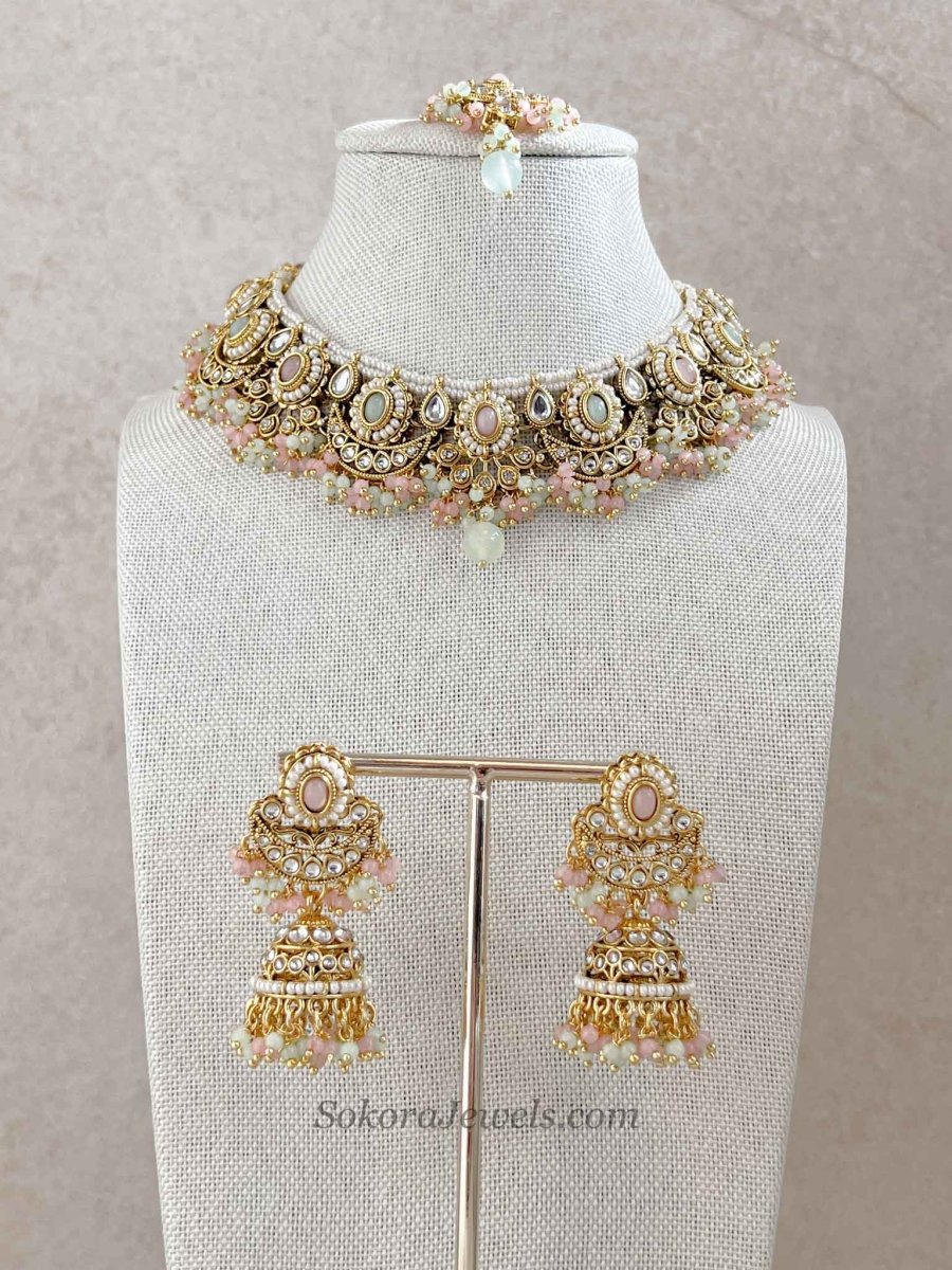 Sabrina Faux Kundan Sets - SOKORA JEWELSSabrina Faux Kundan SetsNECKLACE SETS