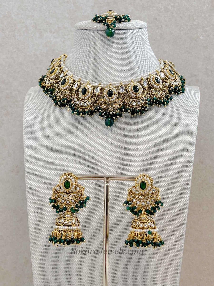 Sabrina Faux Kundan Sets - SOKORA JEWELSSabrina Faux Kundan SetsNECKLACE SETS