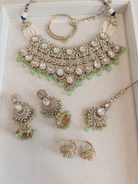 Samreen Kundan Bridal set - SOKORA JEWELSSamreen Kundan Bridal set