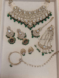 Samreen Kundan Bridal set - SOKORA JEWELSSamreen Kundan Bridal set