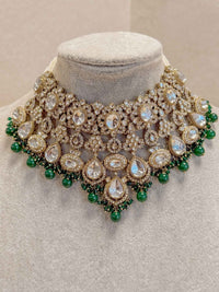 Samreen Kundan Bridal set - SOKORA JEWELSSamreen Kundan Bridal set