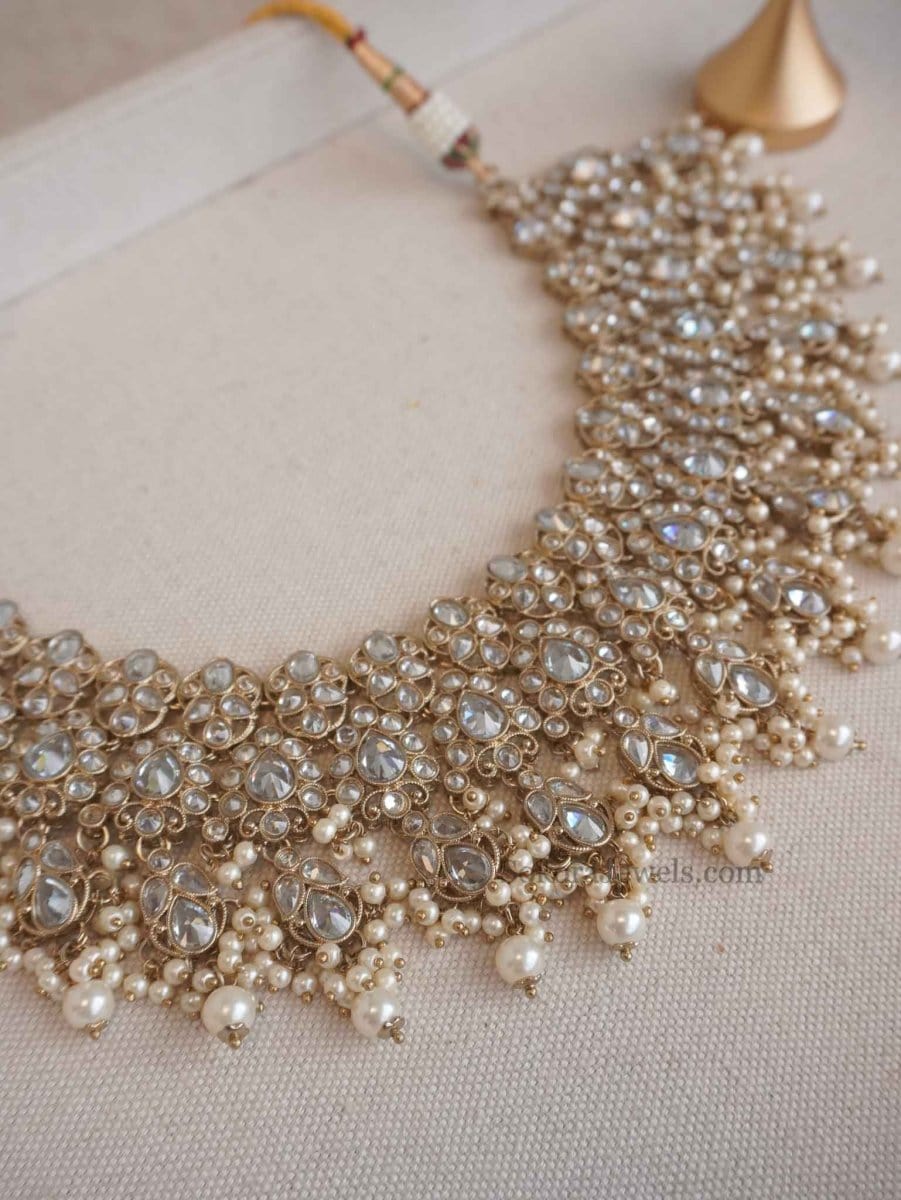 Sanaa Bridal Necklace Set - SOKORA JEWELSSanaa Bridal Necklace Set