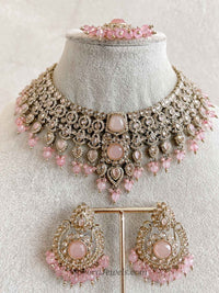 Sarb Antique Gold Necklace sets - SOKORA JEWELSSarb Antique Gold Necklace sets