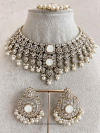 Sarb Antique Gold Necklace sets - SOKORA JEWELSSarb Antique Gold Necklace sets