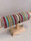 Saskia Luxury MultiColour Bangle Set - SOKORA JEWELSSaskia Luxury MultiColour Bangle SetBANGLES