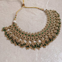 Seema Necklace set - Green - SOKORA JEWELSSeema Necklace set - Green